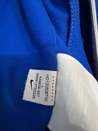 Chaqueta Nike Talla L Azul y Negro