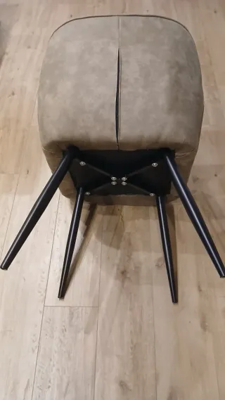 Sillas Tomasucci Beige/Marrón (4uds)