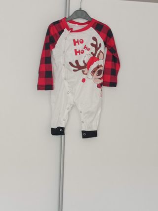 Pijama Bebé Navidad Reindeer 6 Meses