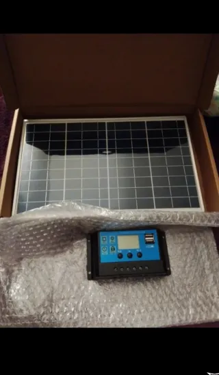 Kit Panel Solar + Controlador Carga