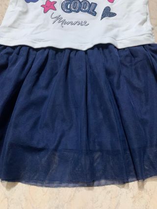 Vestitino Minnie Mouse Disney con gonna in tulle