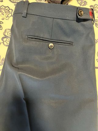 Pantalón Gucci Vestir Azul Marino