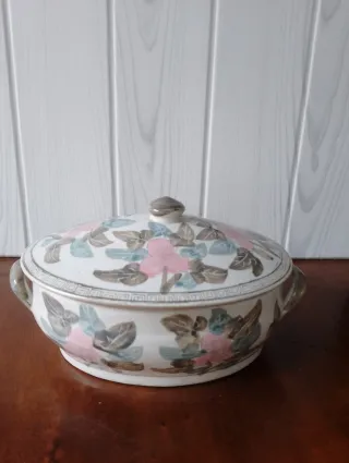 Ciotola ceramica decorata vintage