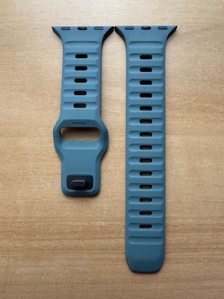 Apple Watch X Nomad 45mm. Marine Blue Sport Band