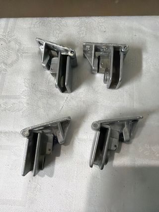 2 Juegos Bisagras para vitrinas de cristal