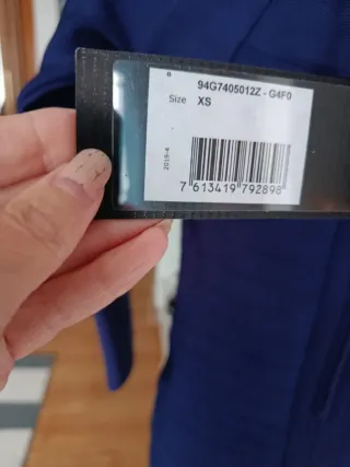 Vestido Guess Azul con Etiqueta