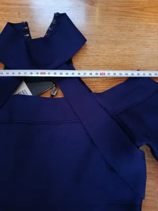 Vestido Guess Azul con Etiqueta