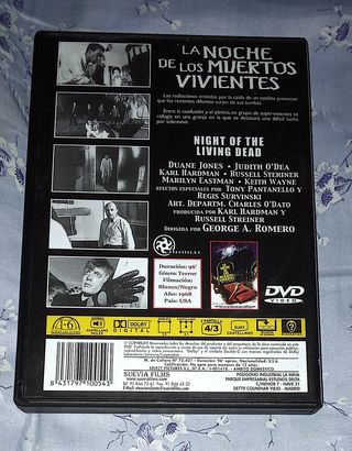 Dvd la noche de los muertos vivientes