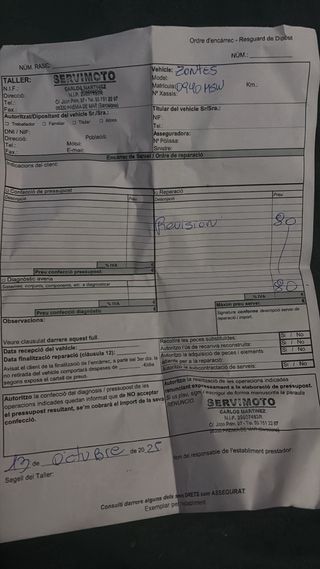 Zontes Z2 125 LCD con extras y garantía