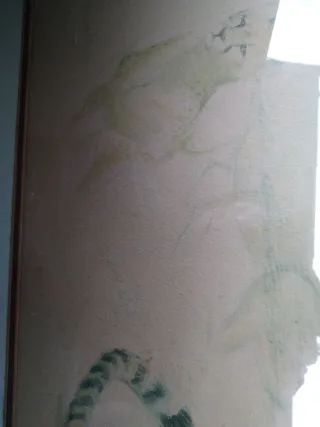 Cuadro de guepardo en papel