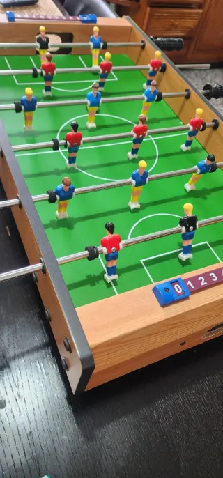 Futbolín de mesa
