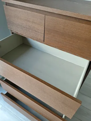 Cómoda 6 cajones MALM IKEA