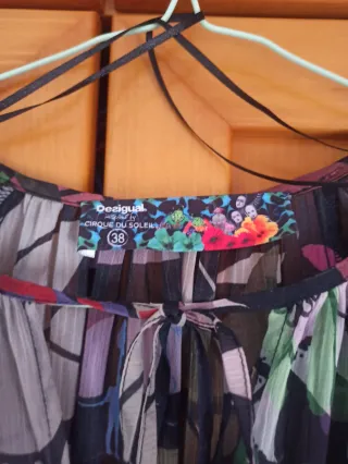 Vestido Desigual Multicolor Talla M