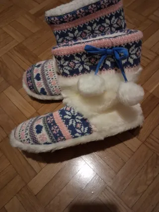 Zapatillas de casa polar sin estrenar