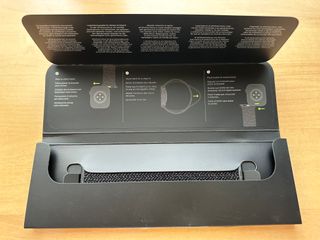 Apple Watch 45mm. Black Unity Braided Solo Loop 7