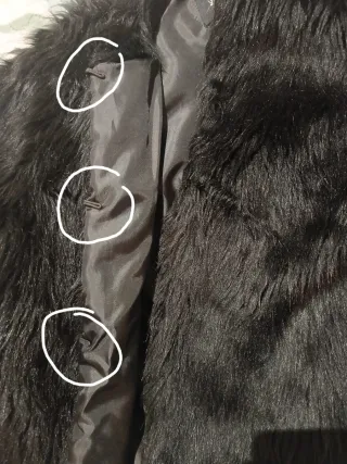 Chaqueta pelo Stradivarius Talla S