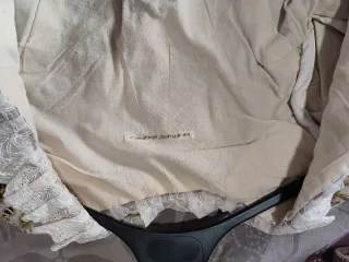 Vestido Fallera Marrón y Dorado