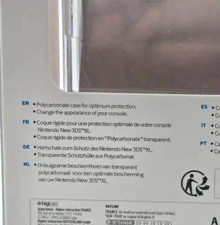 Case New 3ds XL Zelda + Crystal Case New 3ds XL