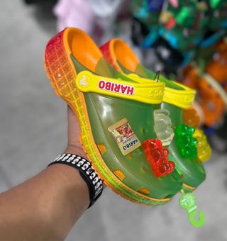 Crocs Haribo Multicolor Gummy Bear Transparente