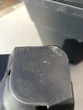 Lote Macetas y Platos Negros Plástico