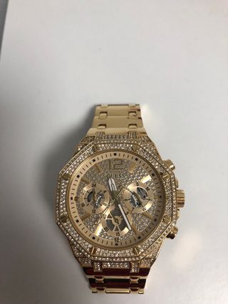 Reloj Guess Dorado con Cristales