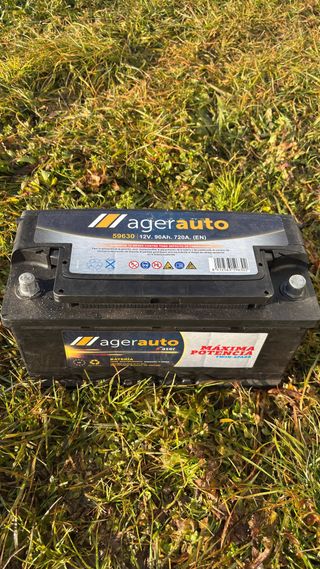 Placa solar y baterias