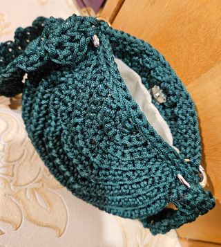 Borsa uncinetto fatta a mano