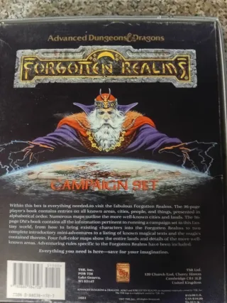 Forgotten Realms Campaign Set AD&D
