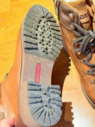 Botines ASPE Cuero Marrón Talla 40