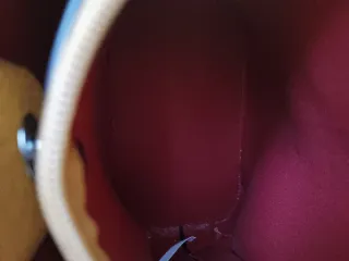 Borsa vintage Yves Saint Laurent Giallo