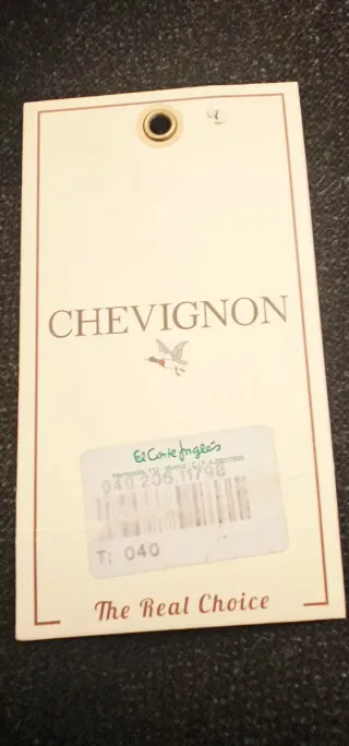 Cazadora Chevignon Negra y Gris