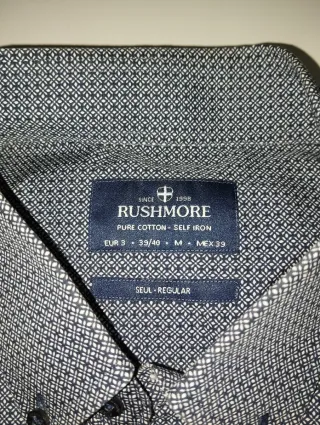 Camisa de algodón, Ralph Laurent y Rushmore.
