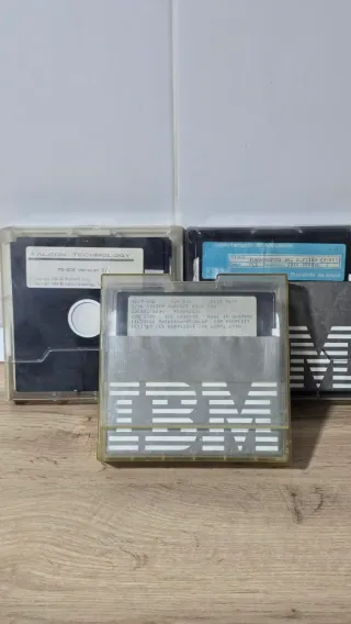 Lote informatica IBM: Dischetti e programmi