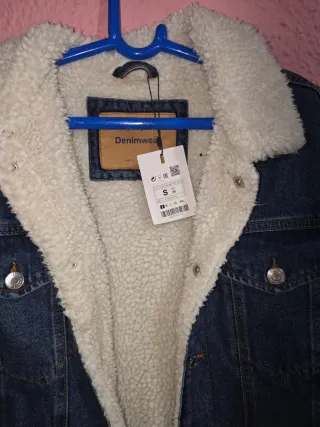 Chaqueta vaquera forrada Talla S