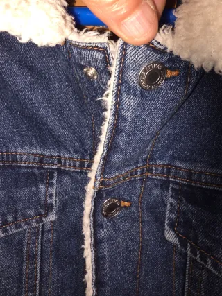 Chaqueta vaquera forrada Talla S