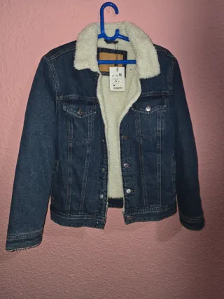 Chaqueta vaquera forrada Talla S
