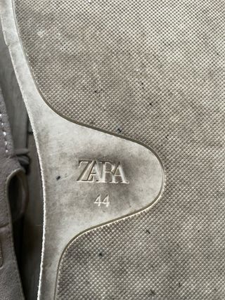 Mocasines Zara Hombre Beige