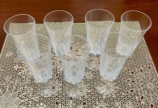 Set 7 Bicchieri Cristal D'Arques