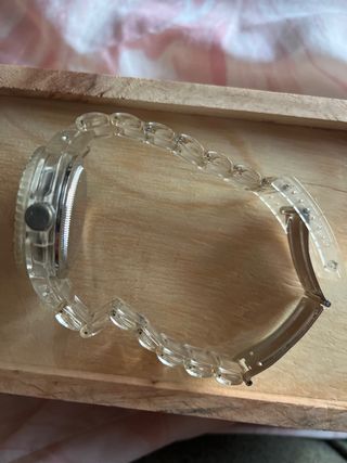 Reloj Sami Analógico Transparente