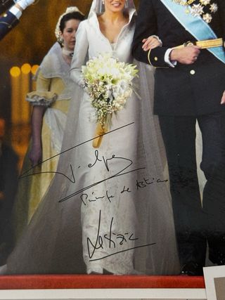 Álbum Boda Real Felipe y Letizia Pronto autógrafo