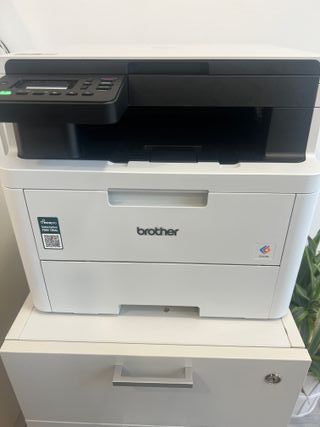 Impresora Láser Brother Blanca Nueva