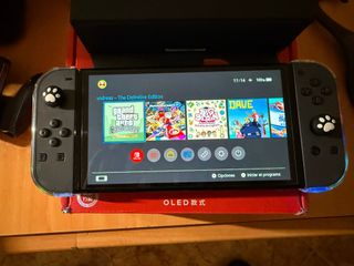 Nintendo Switch OLED con configuración especial