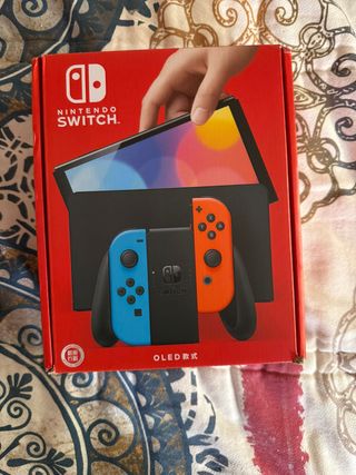 Nintendo Switch OLED con configuración especial