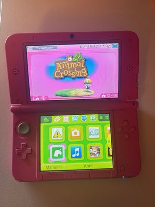 Nintendo 3DS XL Rosa + Scatola e Giochi
