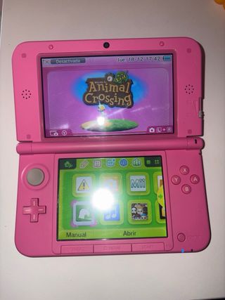 Nintendo 3DS XL Rosa + Scatola e Giochi