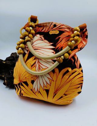 Borsa Artigianale Fantasia Tropicale