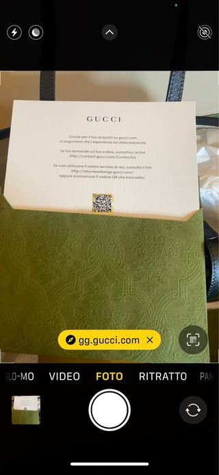 Borsa Gucci Pelle Nera