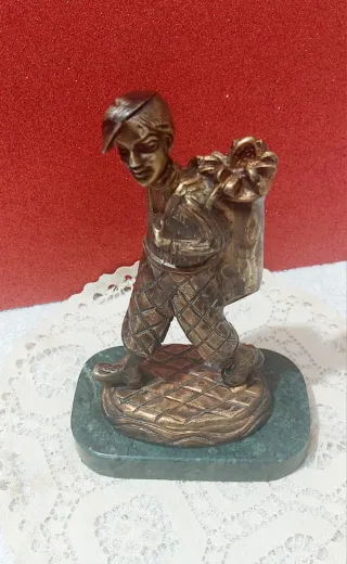Figura Bronce Jugador Golf