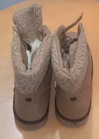 Botas beige/marrón Talla 39