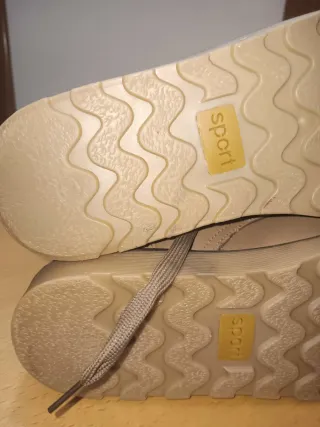 Botas beige/marrón Talla 39